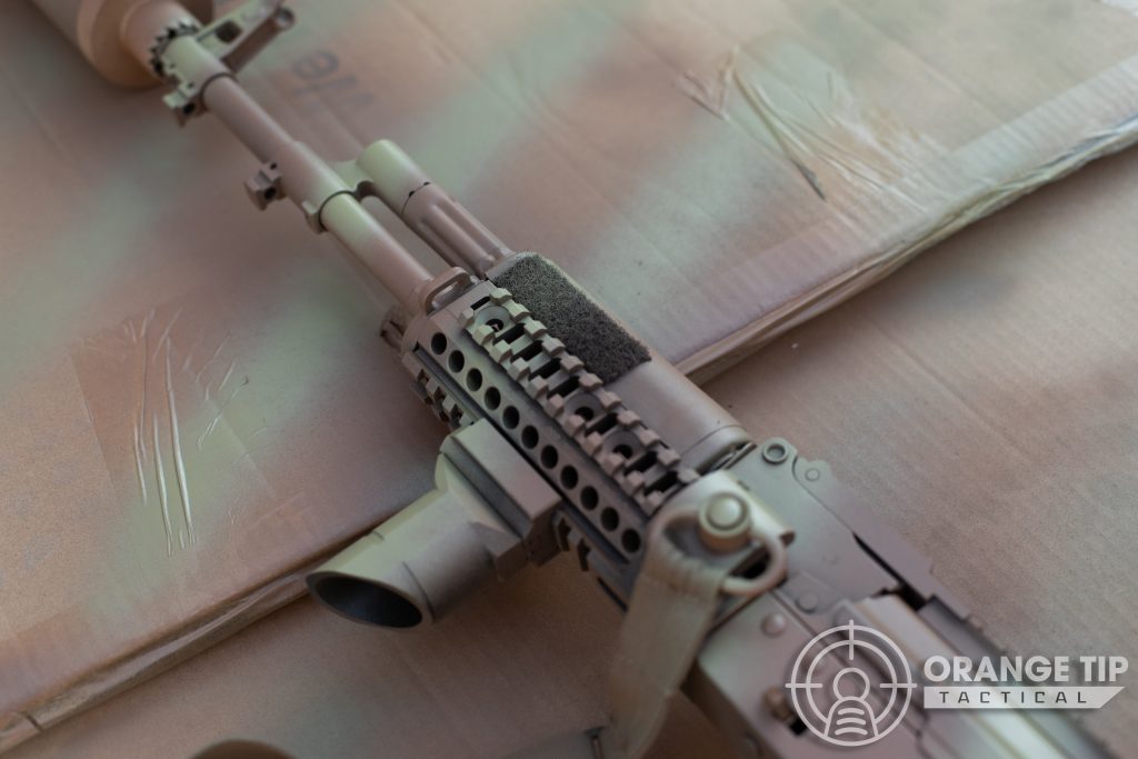 LCT AK-74M handguard strip detail